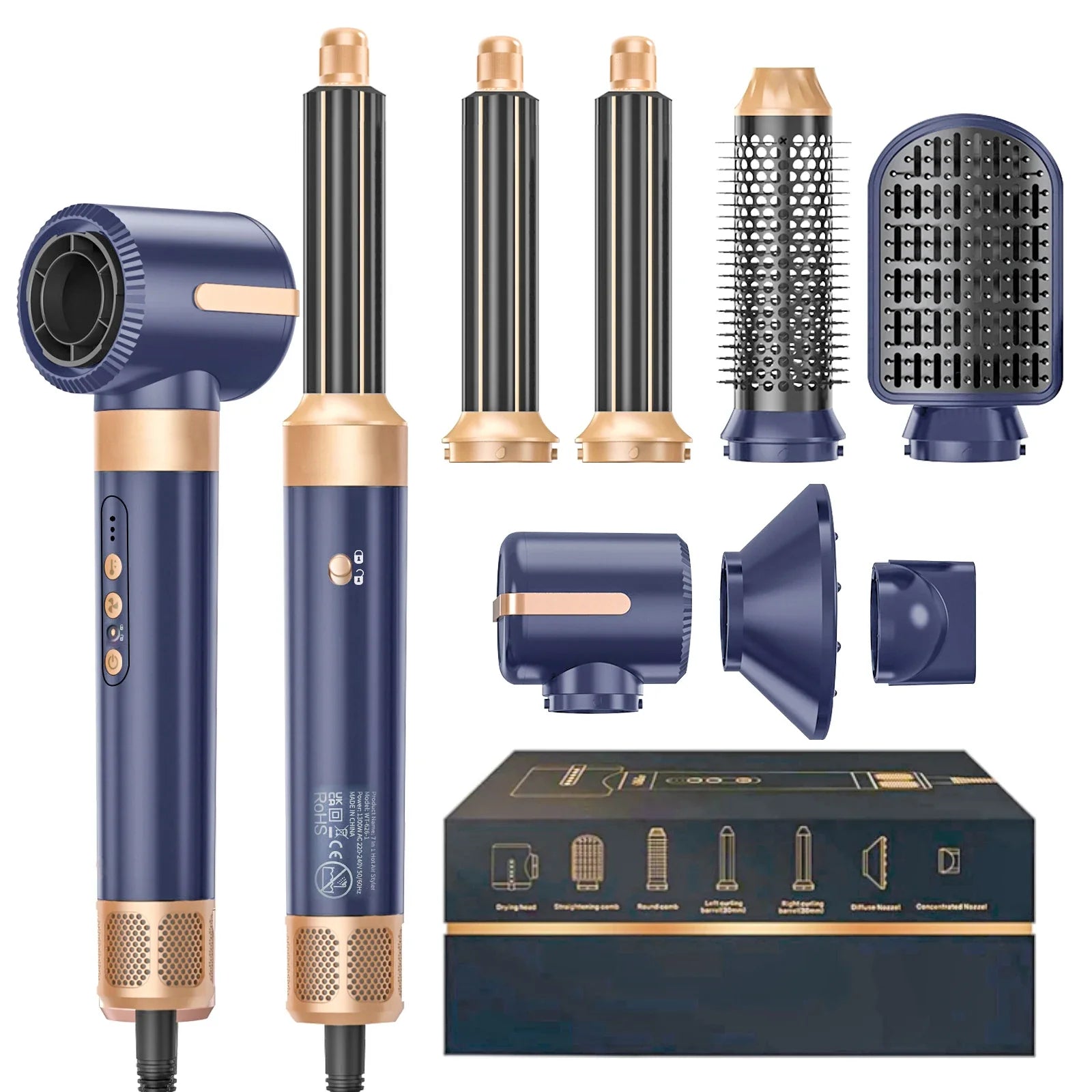 7 In 1 Hair Dryer -0